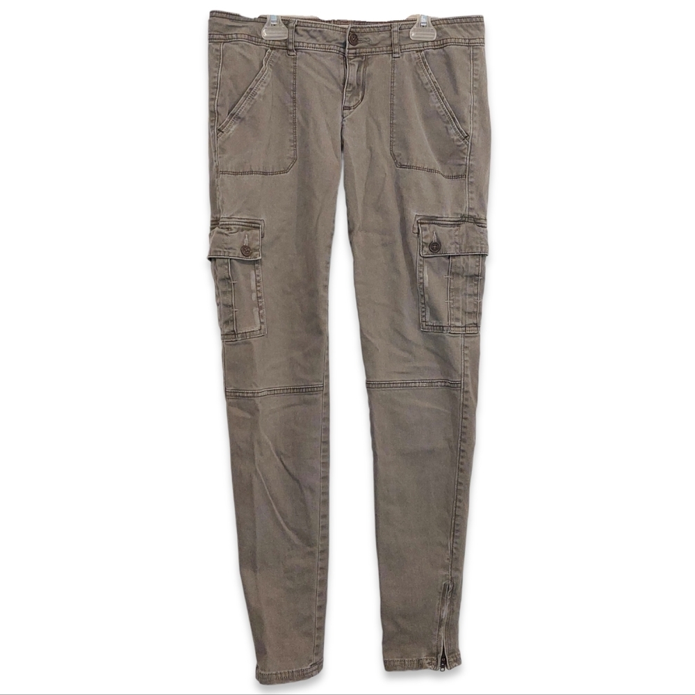 Hollister - Green Cargo Skinny Jeans Size 7